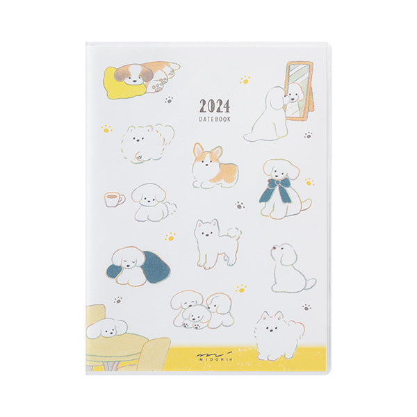 Midori Calendar Stickers - Large - Cats