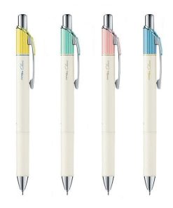  Pentel Hybrid Milky Gel Pen - 0.8 mm - 7 Color Bundle