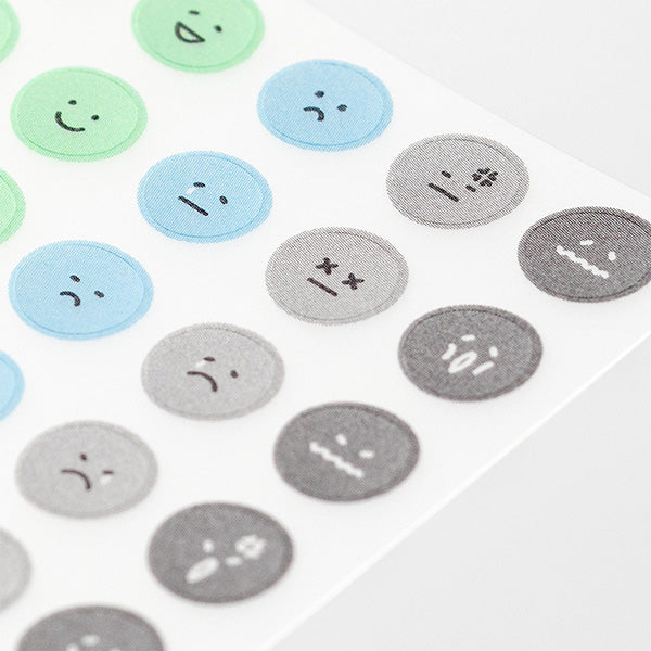 Irodo Fabric Decorating Transfer Sticker - Dots White